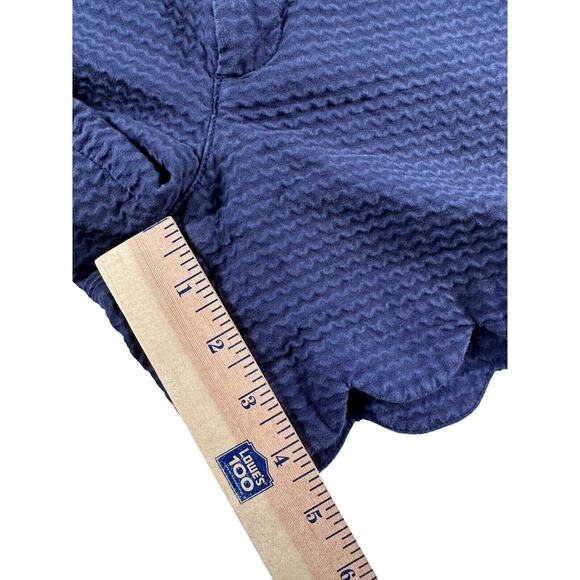 Lilly Pulitzer Buttercup Short Womens Size 2 Scalloped 5" Inseam Dark Blue - Picture 6 of 7